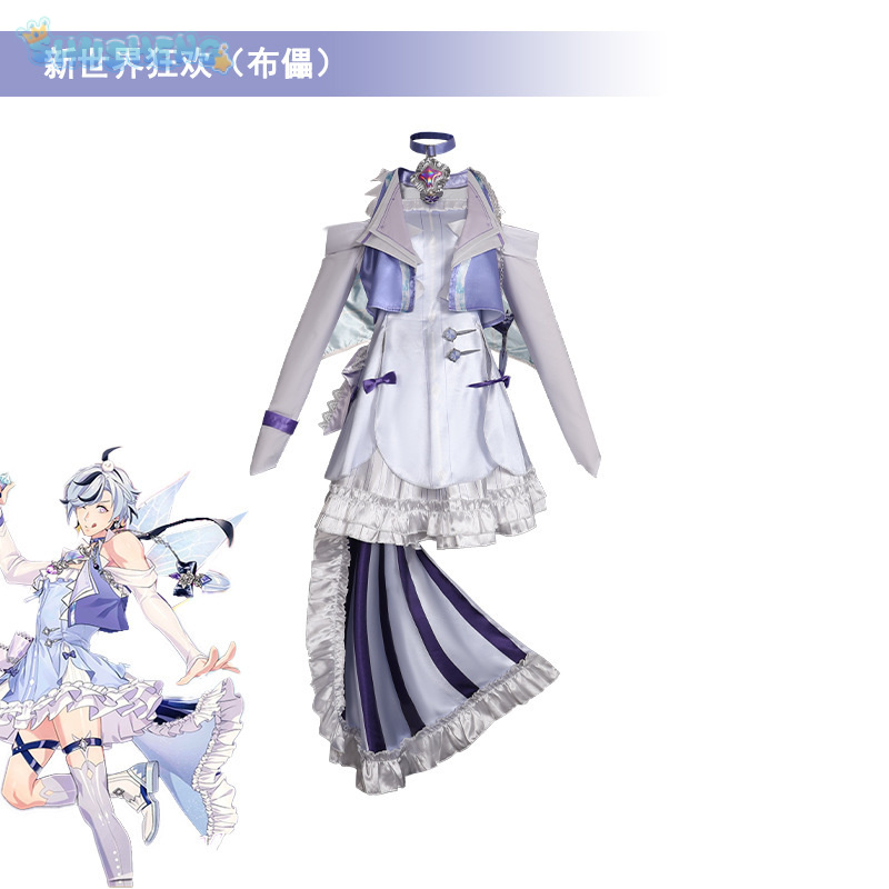 Dress Sock Men - クリスマスロリータドレスジャケット小道具ネックレス靴下新しいカーニバルスーツ男性女性アニメブレードヌー：カーニバルコスプレ衣装2026