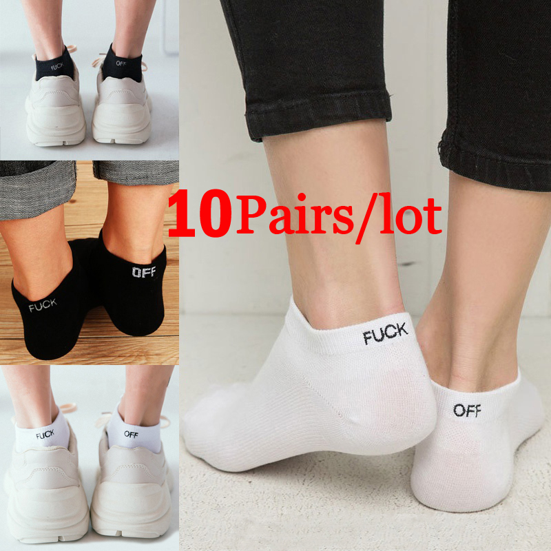 Ankle Sock Low Cut - 10/30 ペアメンズ薄型通気性ソフトポリエステル綿カジュアルビジネスアンクルボートソックス EU 36-45 サイズソフト快適な靴下