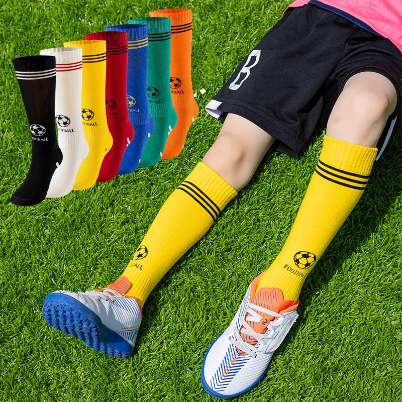 Ankle Brace Sock - キッズサッカーソックスハイチューブ通気性子供サッカースポーツソックス弾性足首サポートスポーツソックス男の子用6-16Y