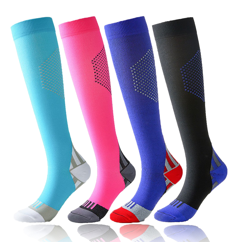 Compression Sock Medical - 男性と女性のための膝の高圧縮ソックス,看護ソックス,サッカー,サッカー,静脈瘤,妊娠,医療,新しい