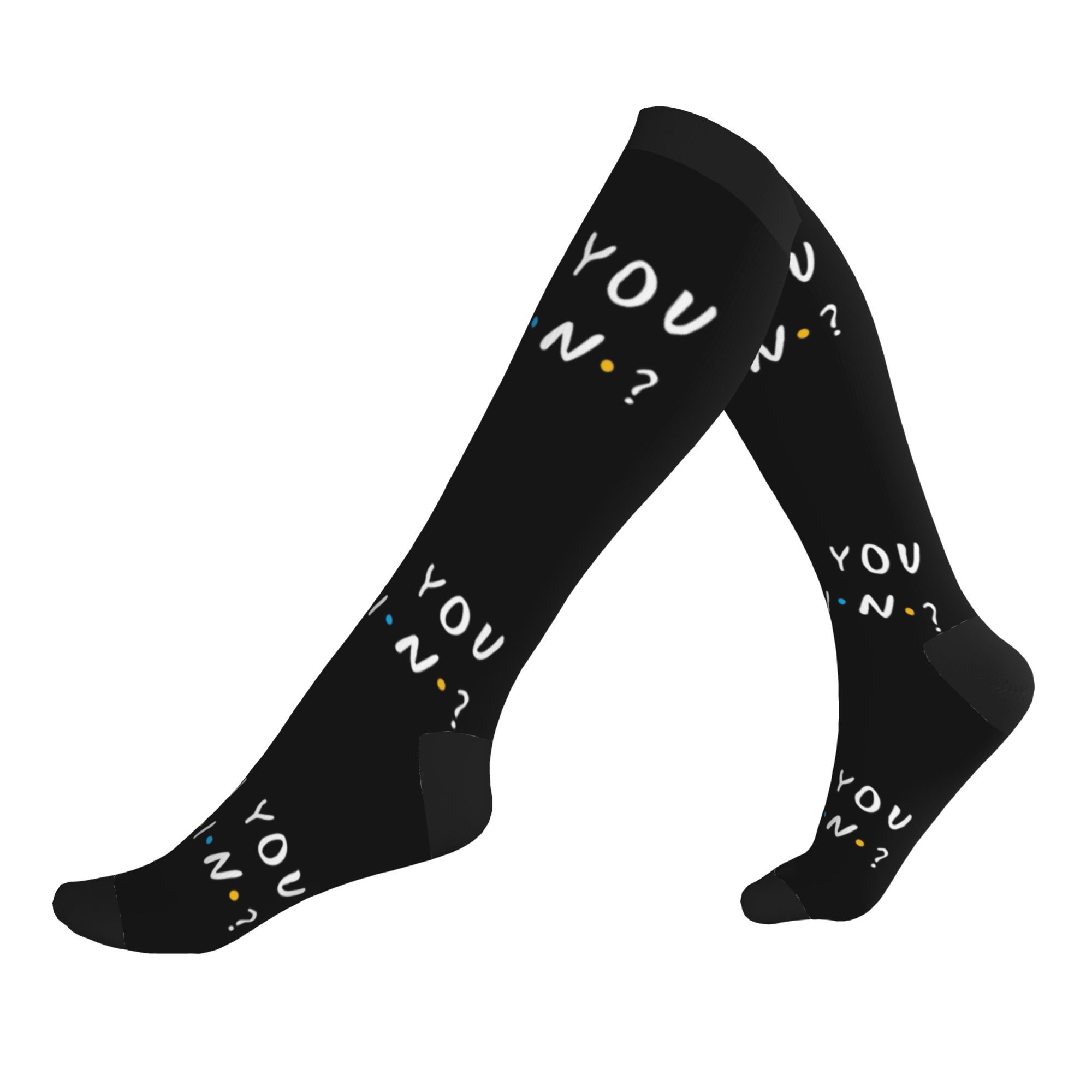No Show Sock Women - ノベルティプリントテレビ番組フレンズ面白い引用柄ソックス女性男性伸縮性のある夏秋冬スポーツコンプレッションソックス