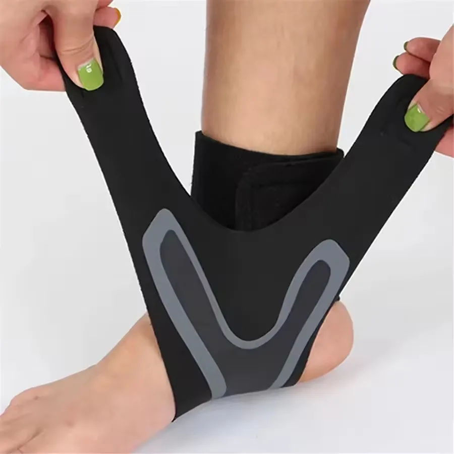 Ankle Brace Sock - 足首サポーター圧縮スリーブ通気性ランニングフットバンドエージングサッカーサイクリング保護ラップスポーツソックス2026ホットセール