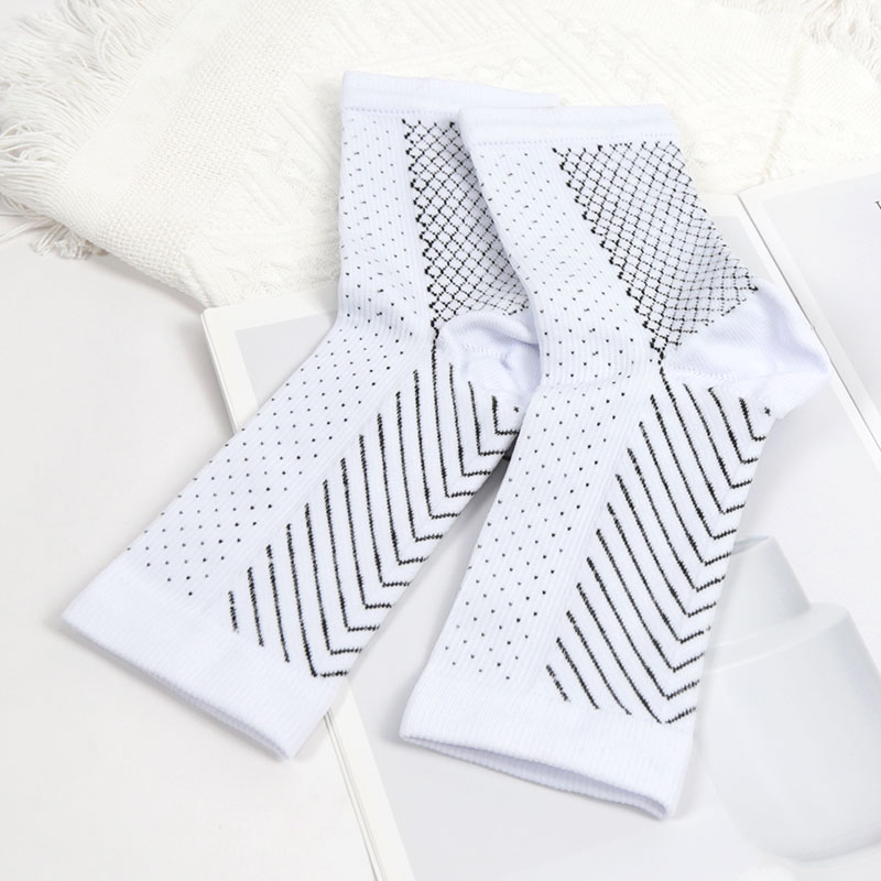 軽減足首関節サポートユニセックス圧力ソックスファッショナブル - Ankle Brace Sock のレビューと価格