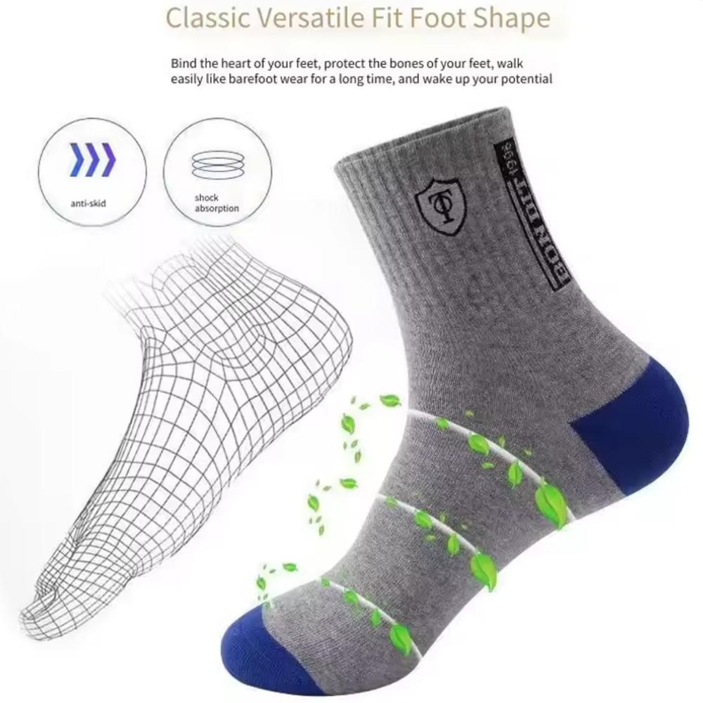 メンズ5/10足組プレミアムサーマルクルーソックス ソフトで - Cotton Crew Sock Pack のレビューと価格