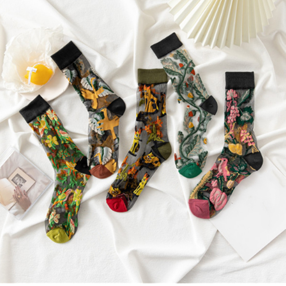 女性レースフラワーショートソックス薄い靴下ローファーローカッ - Invisibility Sock Loafer のレビューと価格