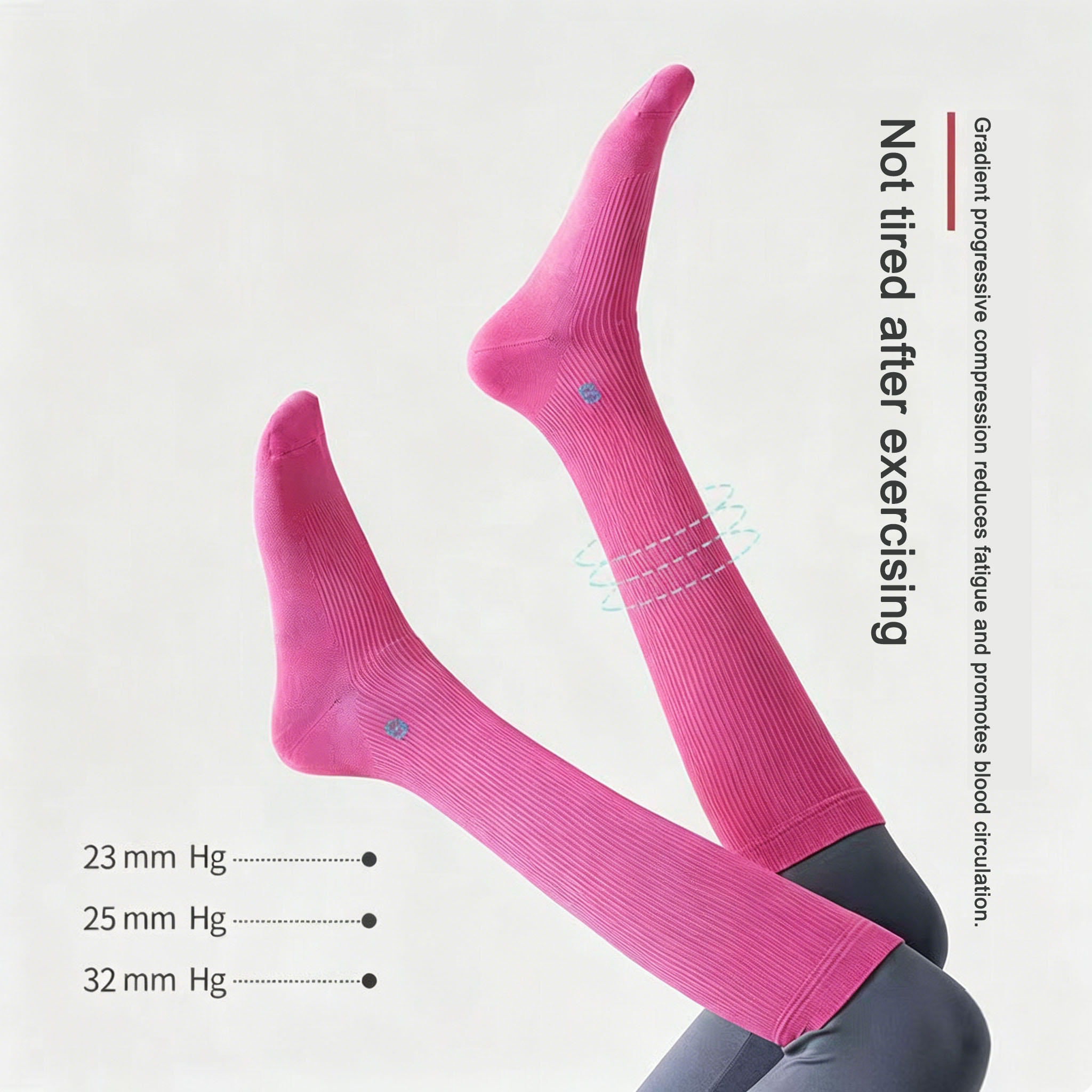 女性用プロスポーツ用圧縮ふくらはぎソックス、ランニング、縄跳 - Compression Sleeve Calf のレビューと価格