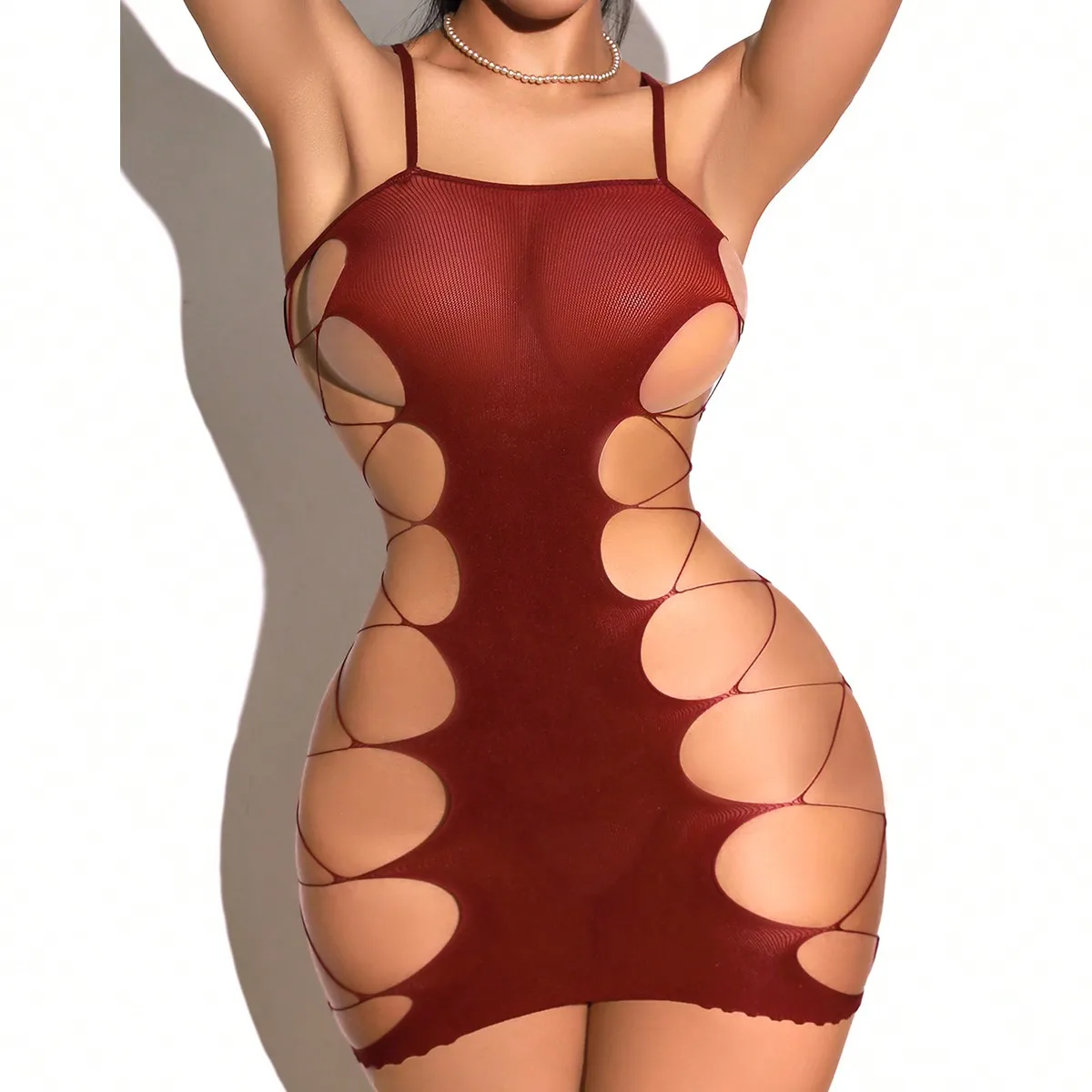 新しいファッションレディースボディストッキング Tinghs - Fishnet Stocking Women のレビューと価格