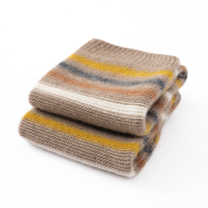 100% 純粋なカシミヤ女性用レッグウォーマー秋冬厚みのある - Thermal Sock Winter のレビューと価格