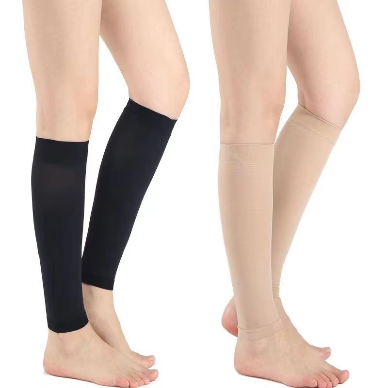 女性用着圧ソックス、スリムソックス、男性用アウトドアスポーツ - Compression Sleeve Calf のレビューと価格