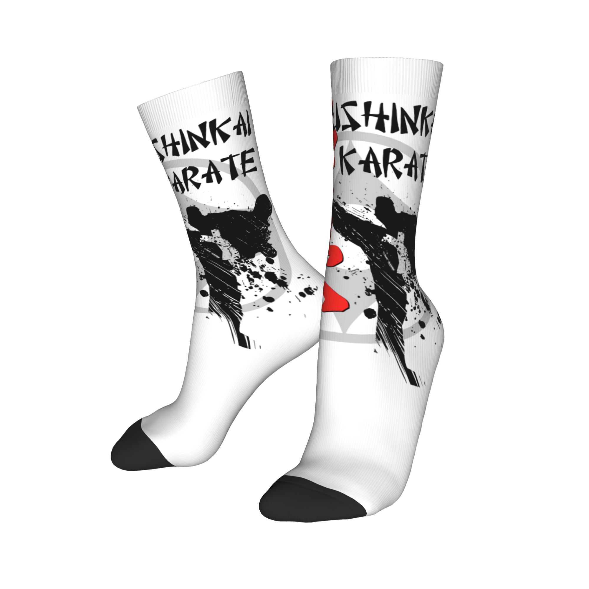 カスタム極真空手メンズクルーソックスユニセックスクール武道春 - Dress Sock Men のレビューと価格