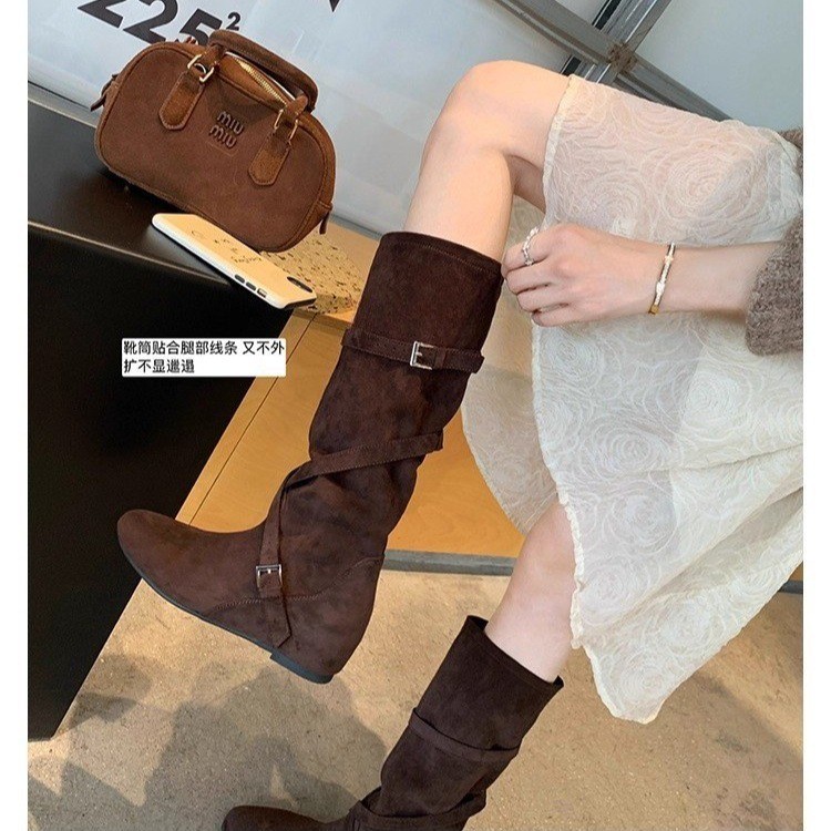 騎士ブーツ レディース 2026 新作 イギリス風 おしゃれ - Knee High Sock Women のレビューと価格