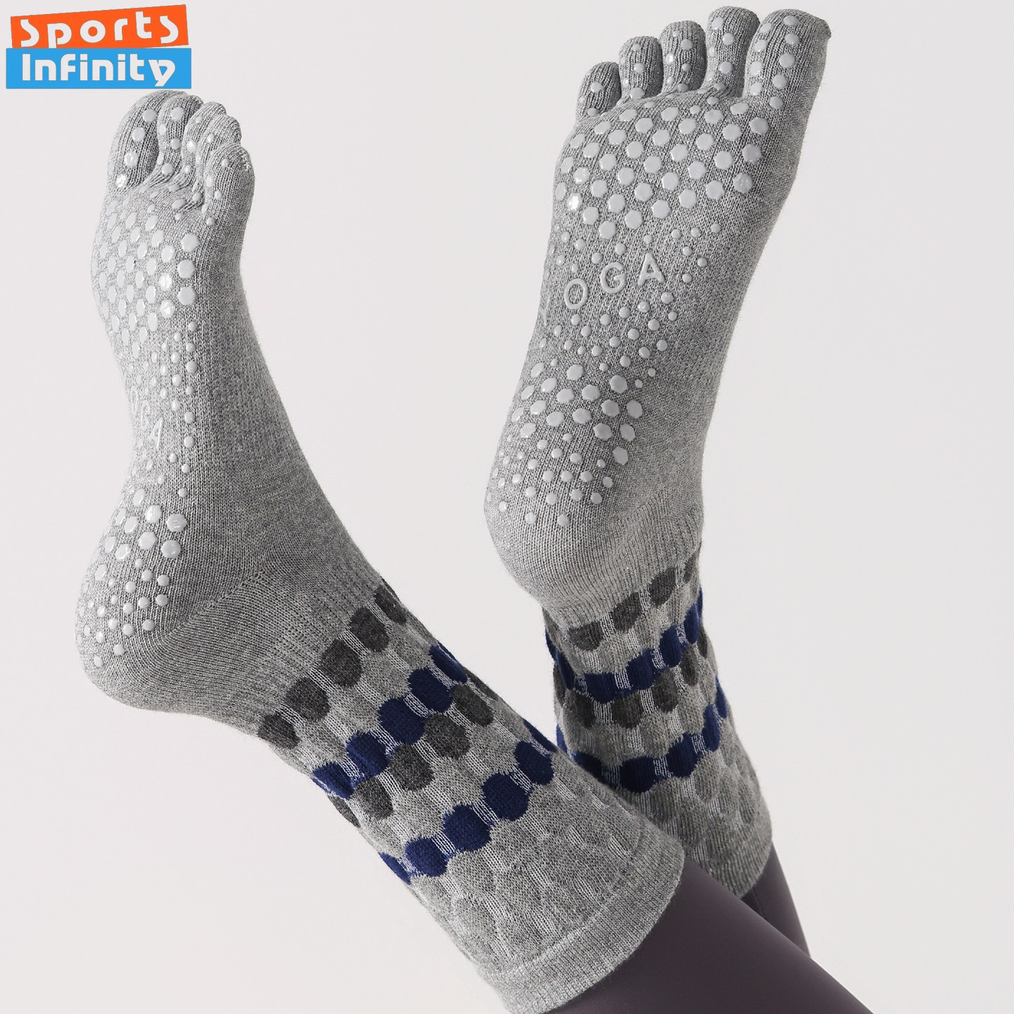 ファッション 5 本指ヨガソックスアンチスリッププロフェッシ - Toe Sock Split のレビューと価格
