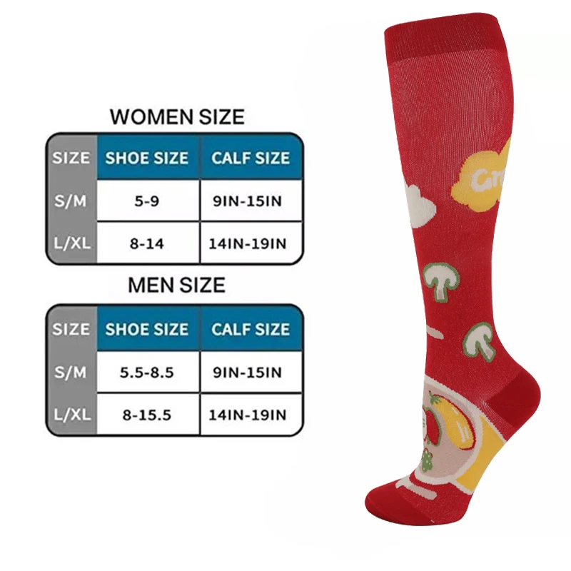 3 ペア/パック複数のスタイル女性男性着圧ソックス膝高 30 - Cotton Crew Sock Pack のレビューと価格