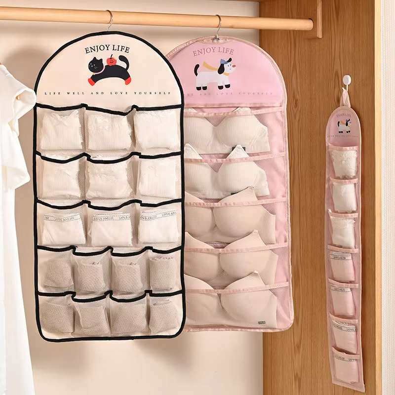 収納メッシュバッグ下着靴下収納、ネットポケットポータブル多層 - Sock Organizer Tray のレビューと価格