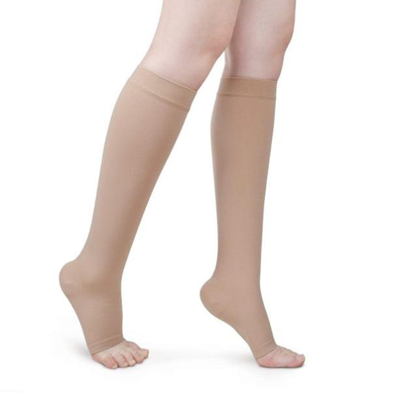 伸縮性のある膝丈ソックス,コンプレッションストッキング,静脈 - Compression Sleeve Calf のレビューと価格