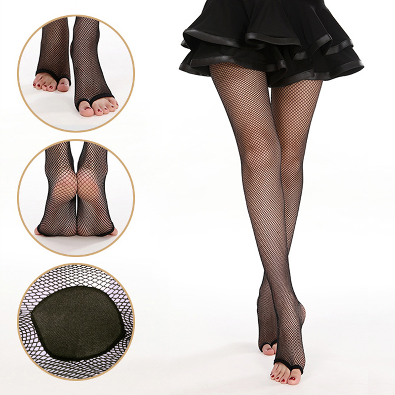 セクシーなピープトゥラテンフィッシュネットタイツ、プロ仕様の - Fishnet Stocking Women のレビューと価格