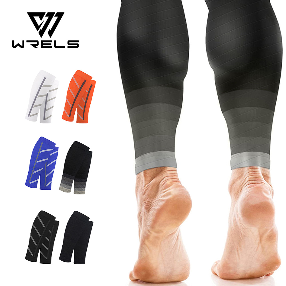 圧縮スポーツソックスふくらはぎサポートアシスト夜間ランニング - Compression Sleeve Calf のレビューと価格