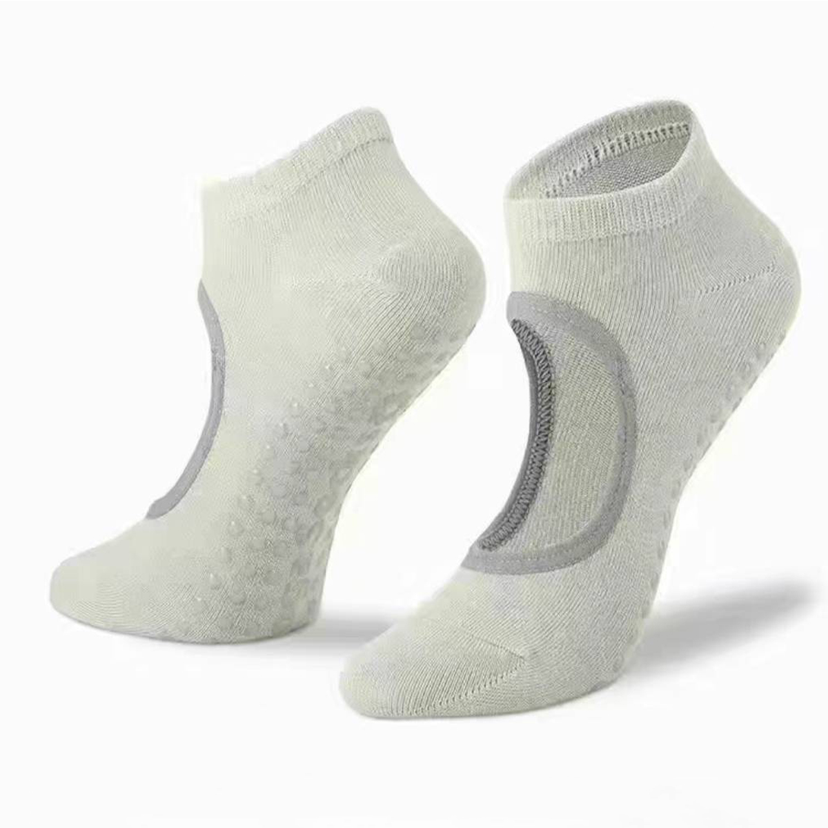 女性用ノンスリップヨガソックス – オープントップグリップソ - Grip Sock Yoga のレビューと価格