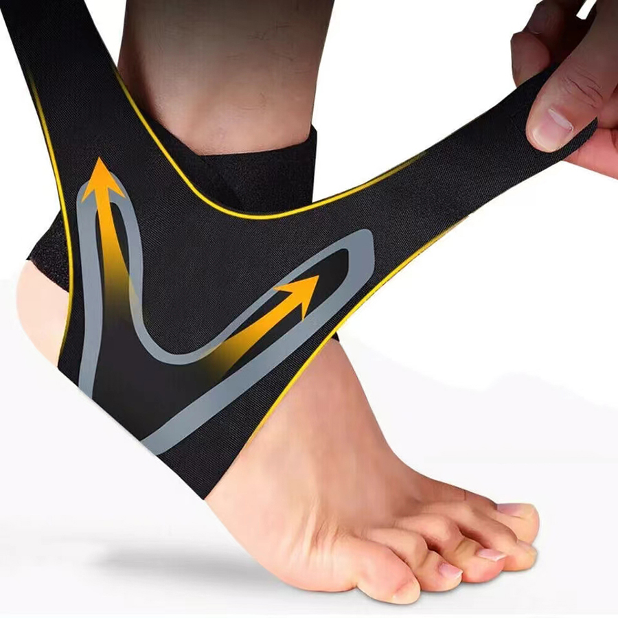 通気性のある足首サポーター、圧縮サポートスリーブ、保護ラップ - Ankle Brace Sock のレビューと価格