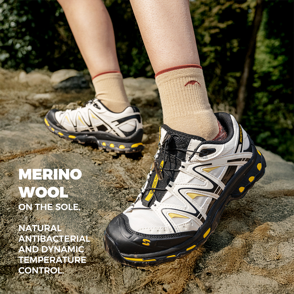 Naturehike ソックス スポーツ 吸湿性 速乾性 ウ - Wool Hiking Sock のレビューと価格