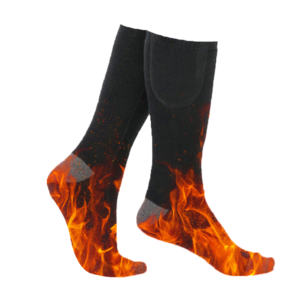 電熱ソックス (電池不要) 3段階温度調節 冬用保温ソックス - Thermal Sock Winter のレビューと価格
