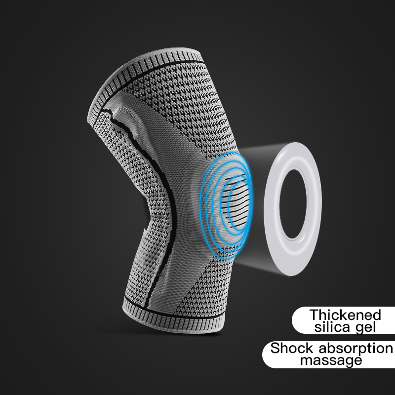 膝蓋骨ゲルパッドスタビライザー付き滑り止め膝サポートブレース - Compression Sleeve Calf のレビューと価格