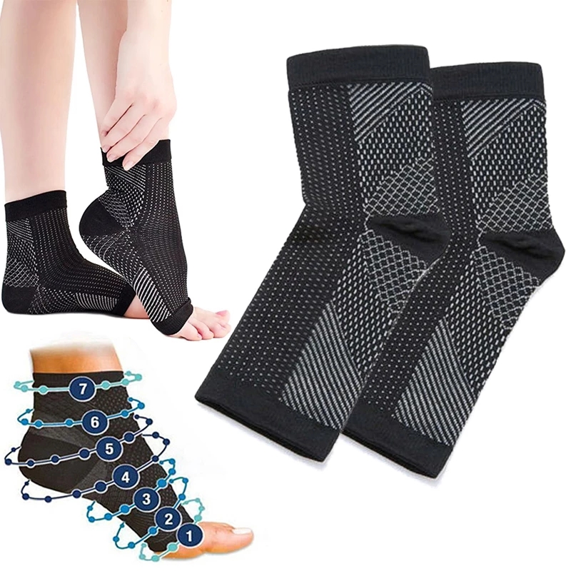 足首の圧迫,抗疲労,スポーツ,バスケットボール,アウトドアア - Ankle Brace Sock のレビューと価格