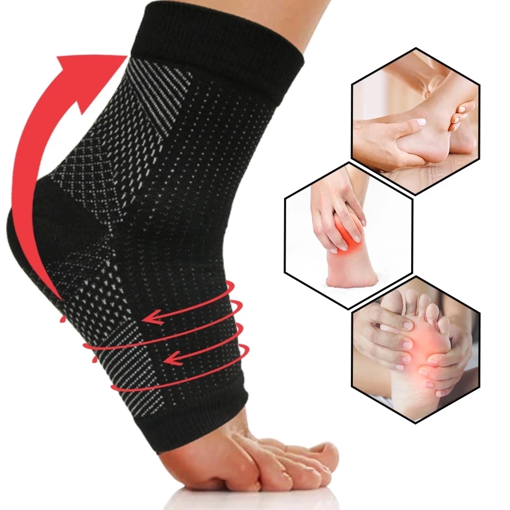 足首の圧迫,抗疲労,スポーツ,バスケットボール,アウトドアア - Ankle Brace Sock のレビューと価格