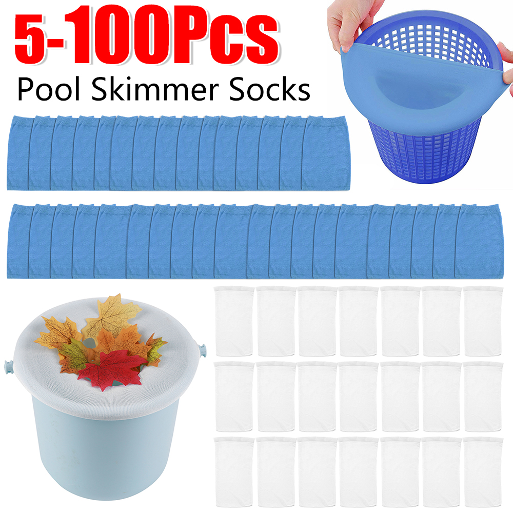 100-5 個プールスキマーソックス弾性ナイロンメッシュスイ - Sock Organizer Tray のレビューと価格