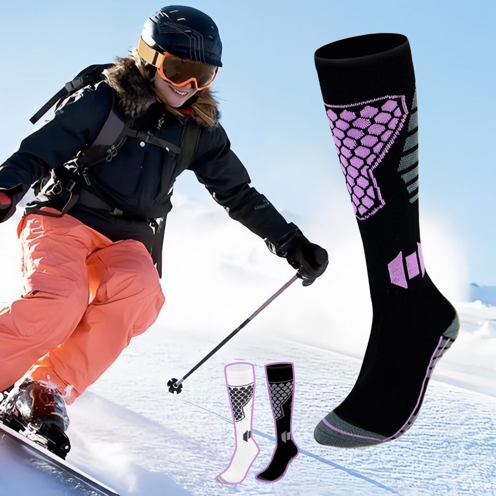 新しい厚手のスキーソックス、通気性のあるサーマルコンプレッシ - Thermal Sock Winter のレビューと価格
