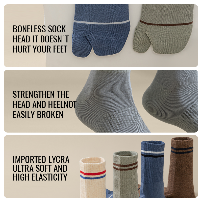 MiiOW 日本製足袋ソックス スプリットトゥソックス メン - Toe Sock Split のレビューと価格