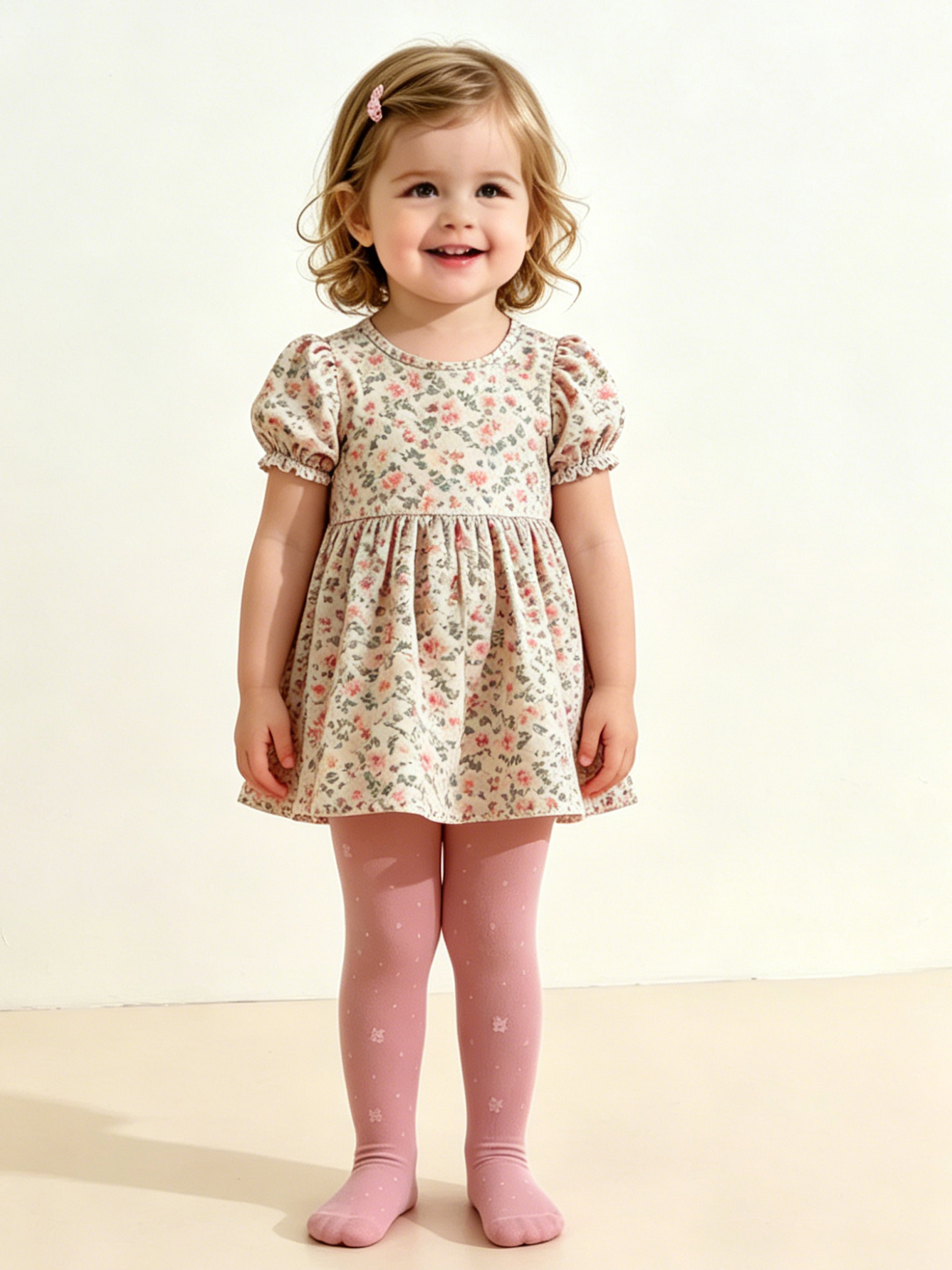 3 パック幼児女の子花柄タイツ 0-3Y UPF50 日焼け - Tights Pantyhose Sheer のレビューと価格