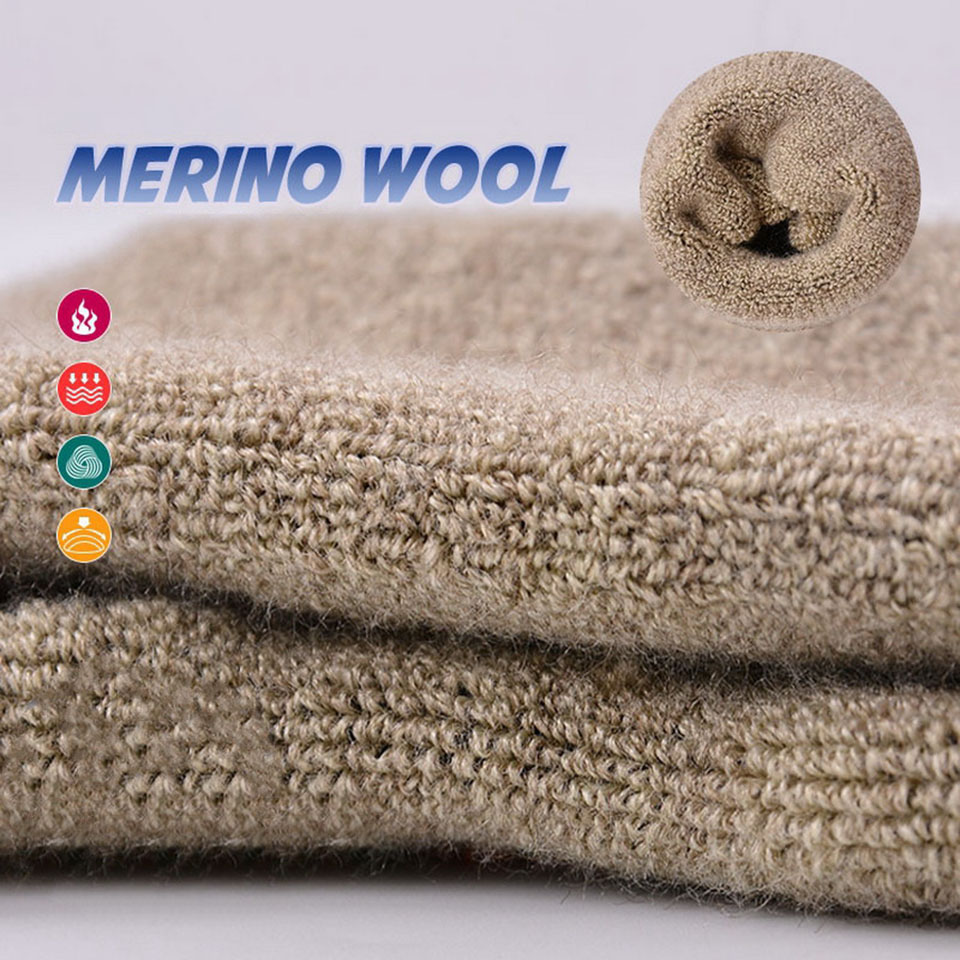 Loogdeel 1 ペアメリノウールサーマルソックス男性女 - Wool Hiking Sock のレビューと価格
