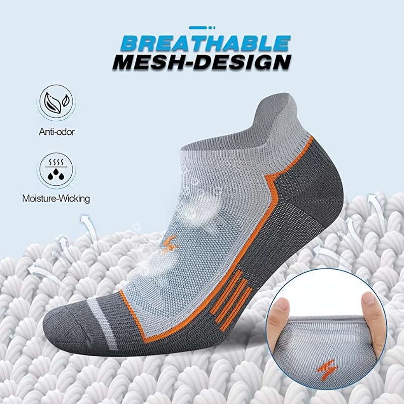 6 パック メンズ アスレチック ソックス 厚手のクッション - Athletic Sock Cushion のレビューと価格
