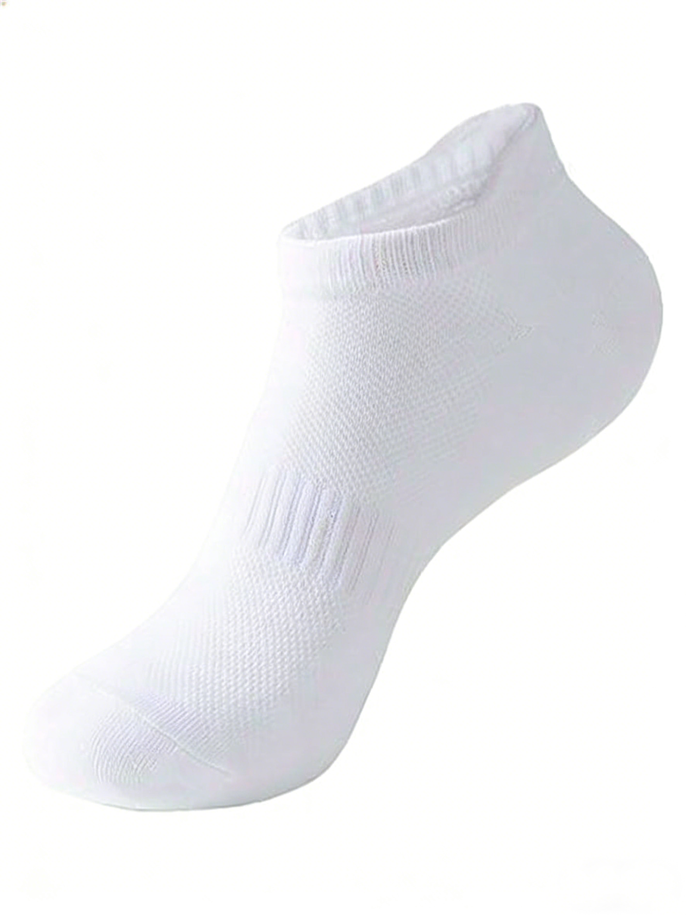 6 ペア女性男性白アンクルソックス通気性メッシュノンスリップ - No Show Sock Women のレビューと価格