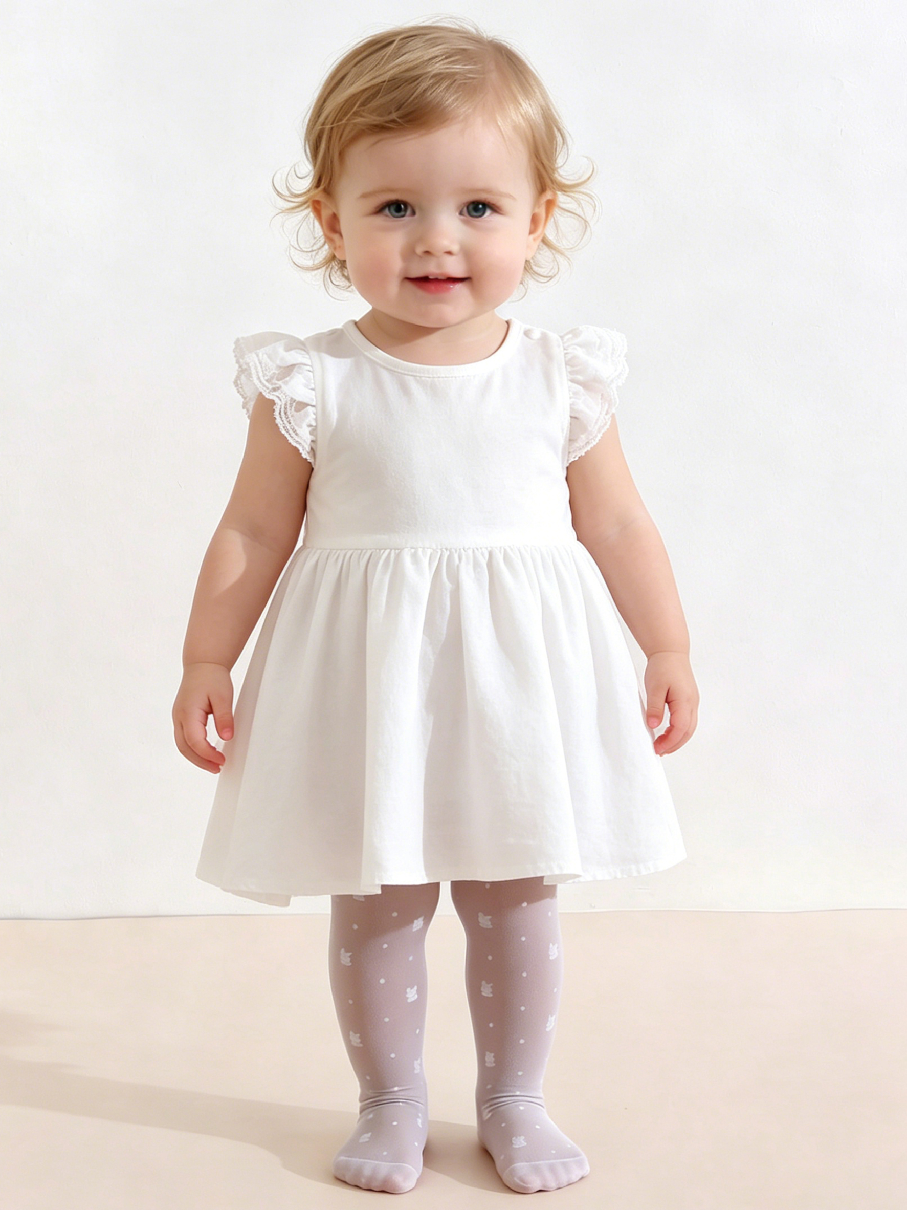 3 パック幼児女の子用ウサギプリントタイツ 0-3Y UPF - Tights Pantyhose Sheer のレビューと価格