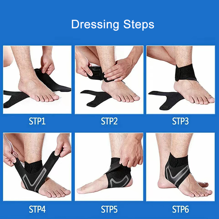 1 個の足首ブレースサポート圧縮スリーブ通気性ランニングフッ - Ankle Brace Sock のレビューと価格