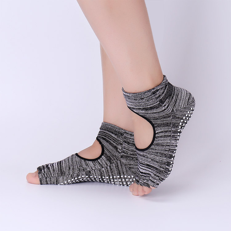 グリップ付き滑り止めヨガソックス 女性用男性用通気性のあるつ - Grip Sock Yoga のレビューと価格
