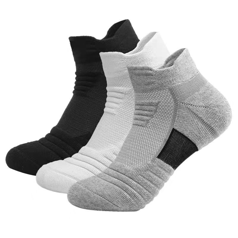 3足組の通気性のあるメッシュアスレチックテリーソックス、クッ - Athletic Sock Cushion のレビューと価格