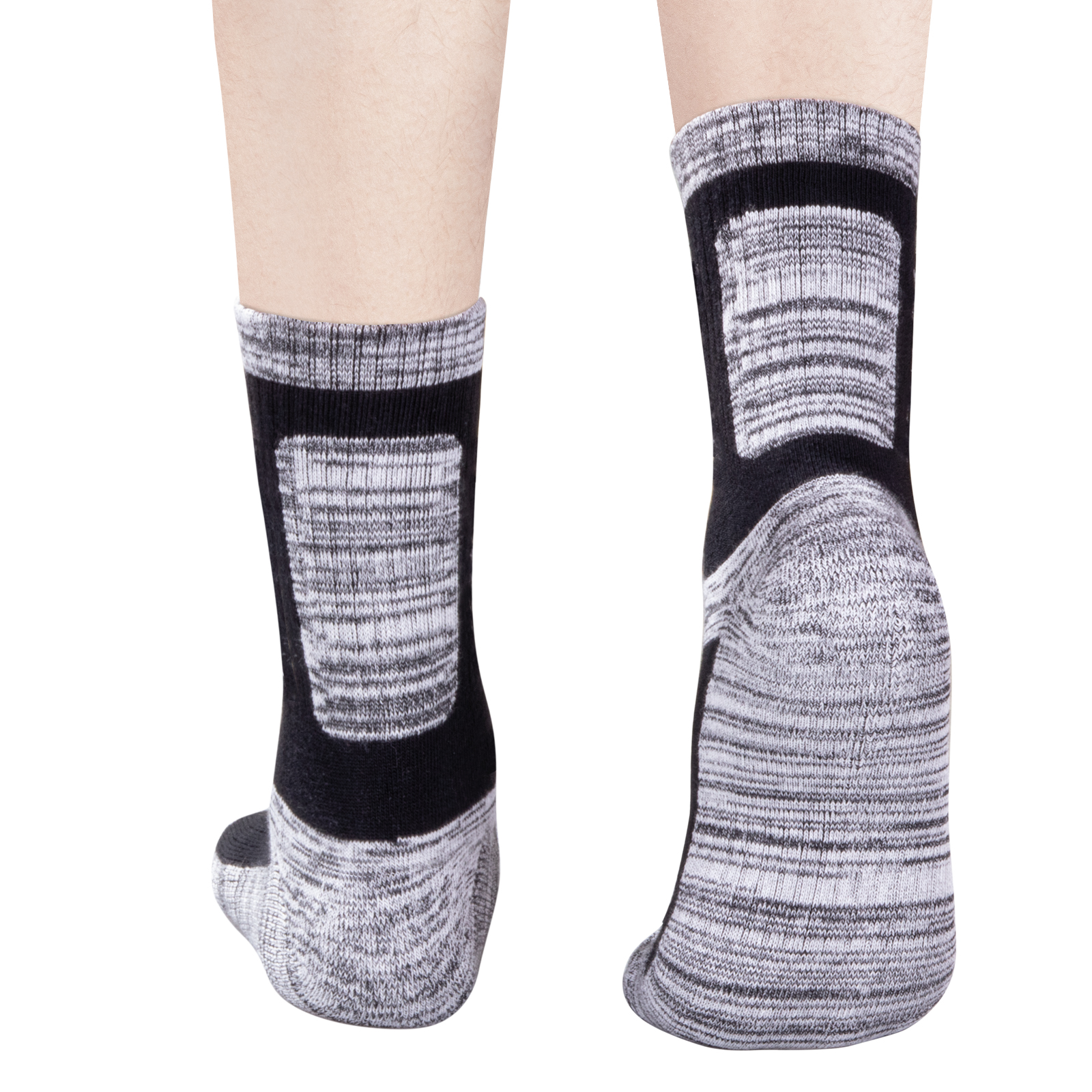 YUEDGE メンズ 吸湿発散性クッション付きクルーアスレチ - Cotton Crew Sock Pack のレビューと価格