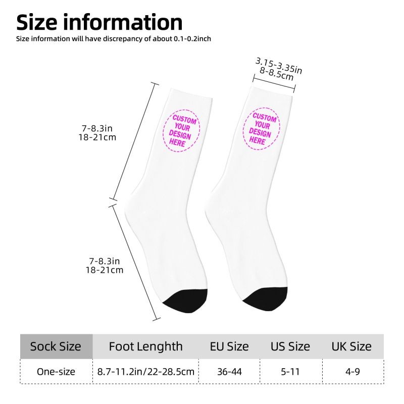 パーソナライズ カスタム写真ロゴテキスト メンズ レディース - Dress Sock Men のレビューと価格
