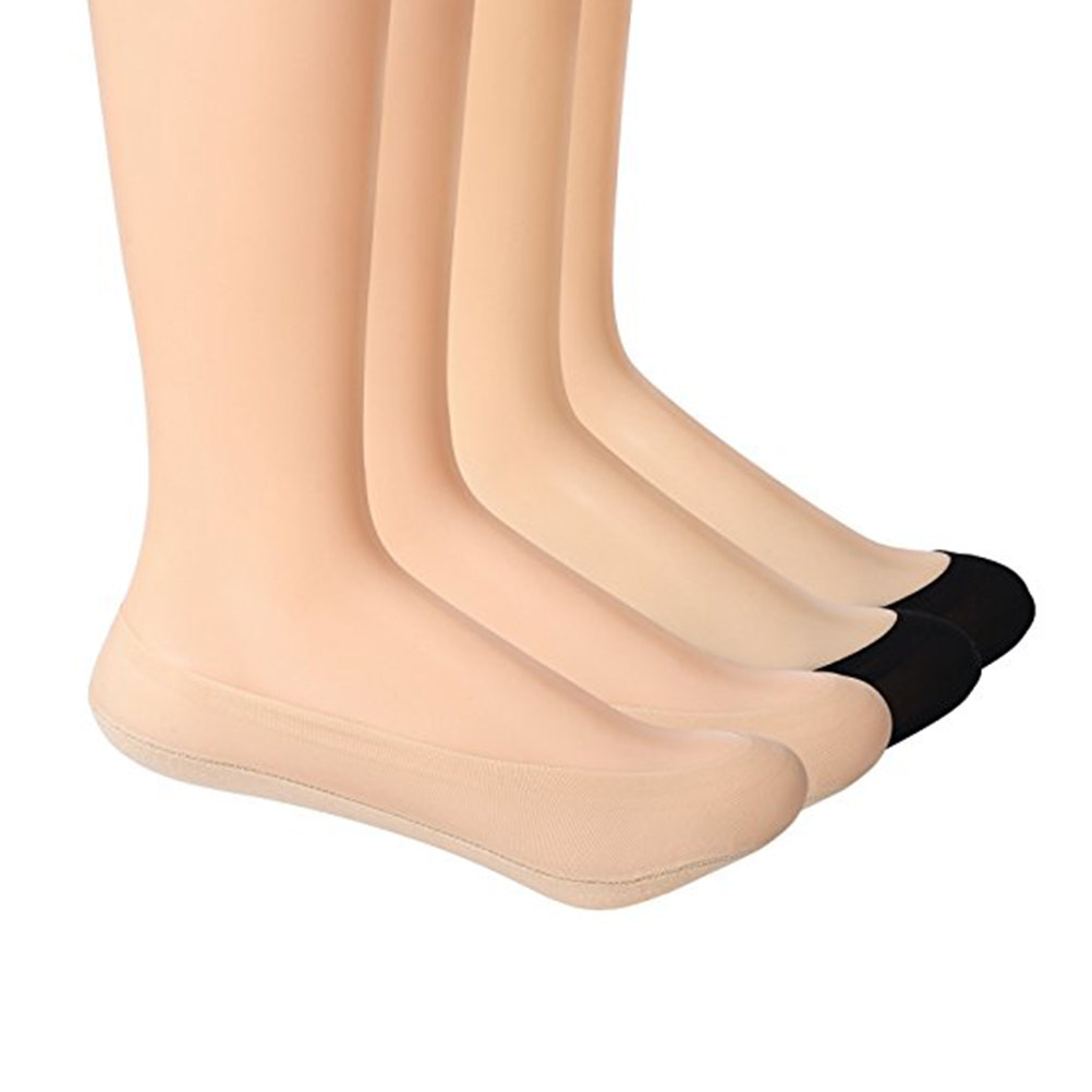 4 ペア女性超低見えない靴下ノーショーアンチスキップ汗吸収性 - Invisibility Sock Loafer のレビューと価格