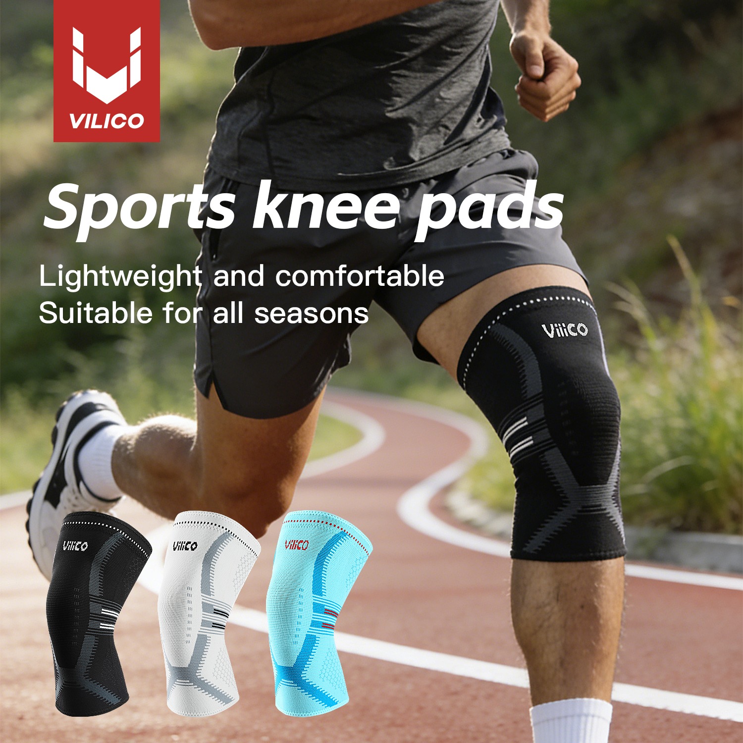 1個入り膝サポーター 男女兼用 - ランニング、ジム、スポー - Compression Sleeve Calf のレビューと価格