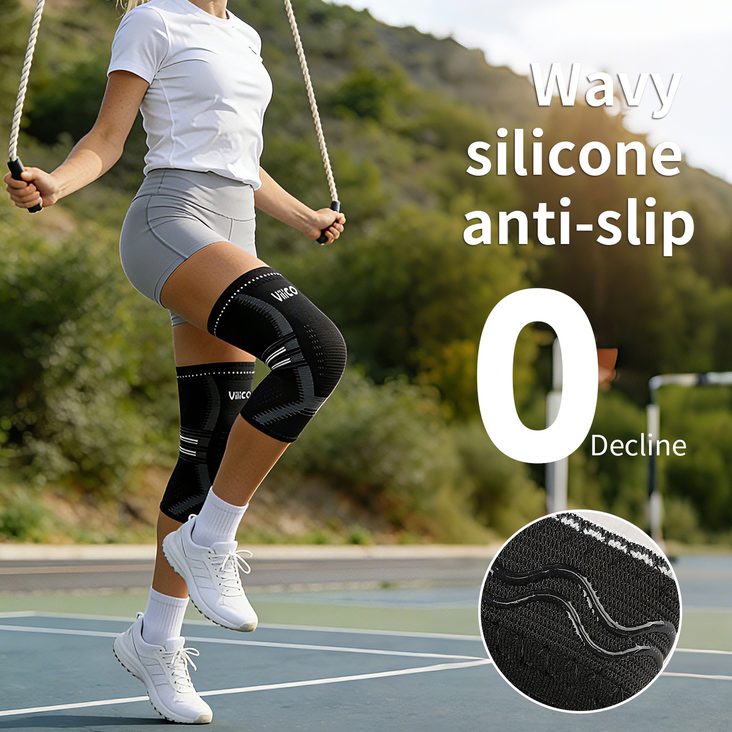1個入り膝サポーター 男女兼用 - ランニング、ジム、スポー - Compression Sleeve Calf のレビューと価格