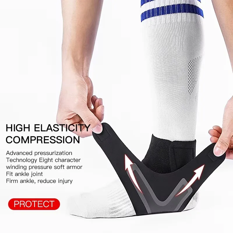 足首サポーター圧縮スリーブ通気性ランニングフットバンドエージ - Ankle Brace Sock のレビューと価格
