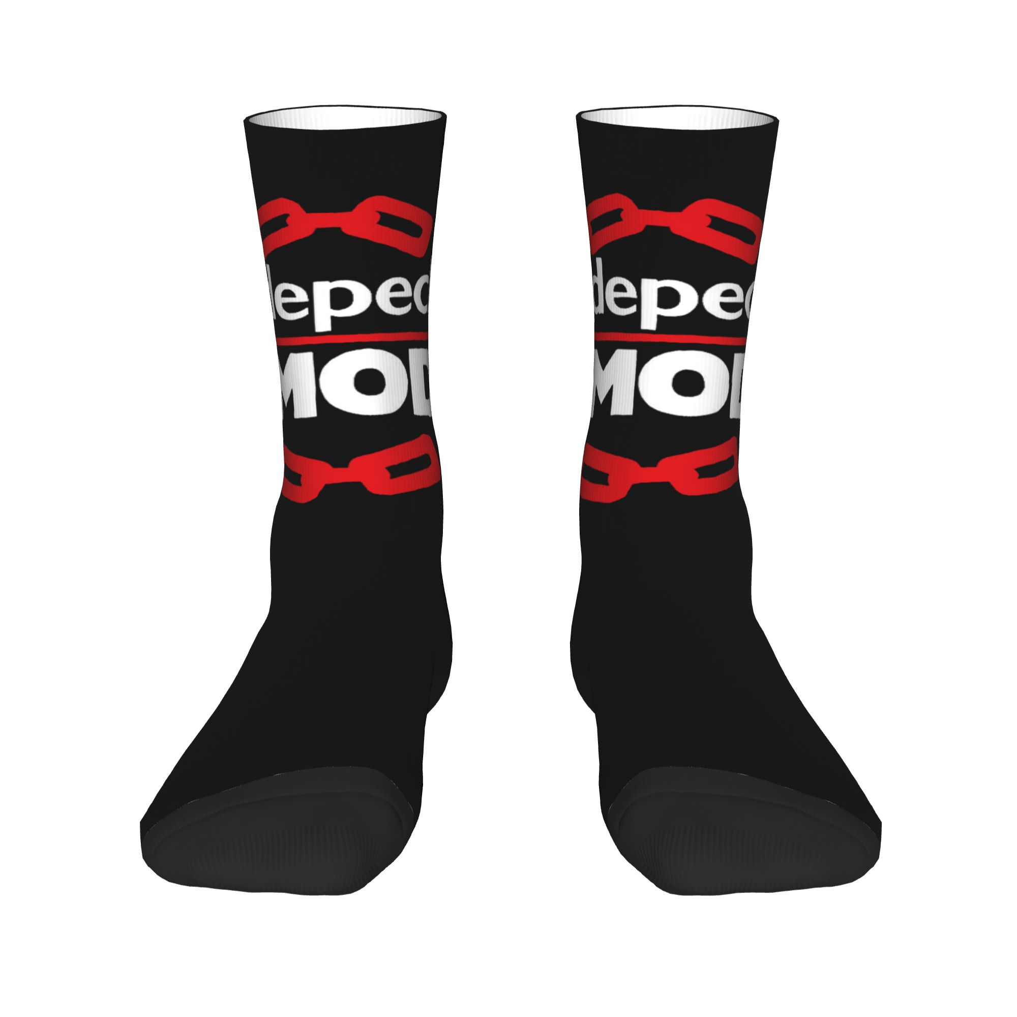 カスタムデペッシュクールモードエレクトロニックロックメンズク - Dress Sock Men のレビューと価格