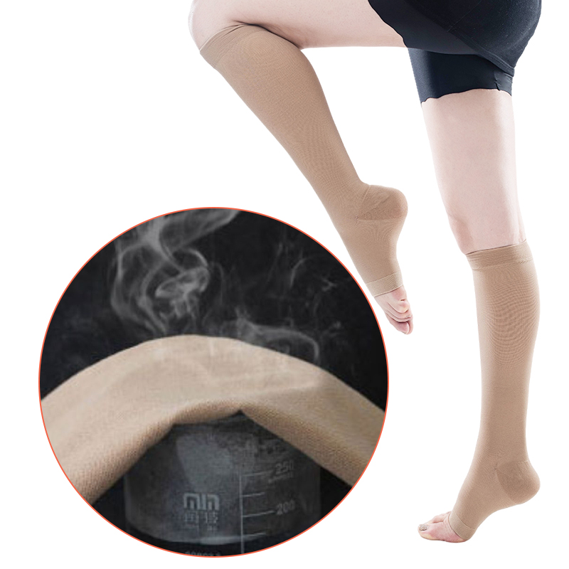 医療用コンプレッションレッグソックス,通気性のある静脈瘤,1 - Compression Sleeve Calf のレビューと価格