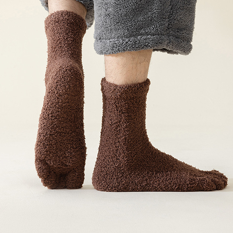 1/5足組 メンズ サーマル つま先ソックス 冬 厚手 保温 - Thermal Sock Winter のレビューと価格